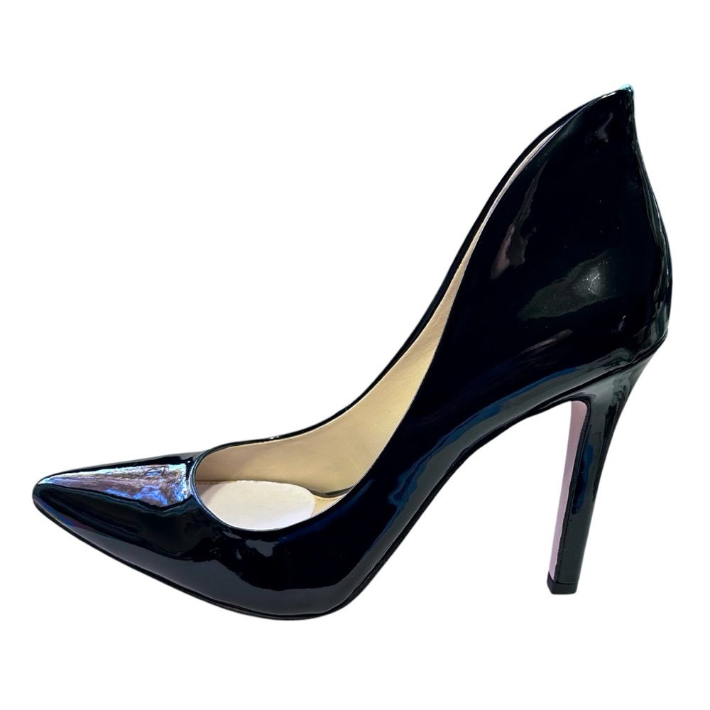 Jessica Simpson Cambredge 4” Heels Sz 8.5 M Black Patent Leather NIB Star Girl
